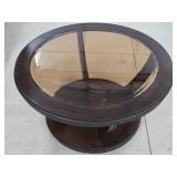 Modern Round Glass Top Table