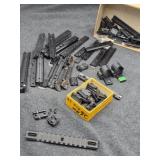 Lot of Vintage Scope Mount Rails, Rings +