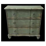 Shabby Green chest of Drawers