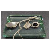 Small Gorham Sterling Silver Spoon & Scrap