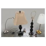 Four Modern Lamps