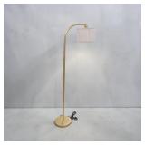 Modern Brushed Brass Floor / Reading Lamp