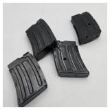 Four Winchester .22 Magazines