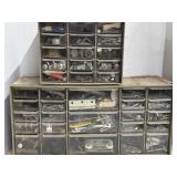 Shop Storage Cabinets with Contents