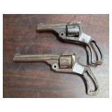 Two H&R Harrington & Richardson Pistols- Parts