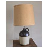 Crock / Stoneware Jug Lamp