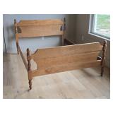 Vintage Ranch Style Full Size Bed Frame