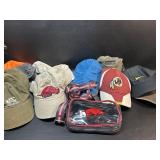 Ball Caps Razorbacks, Redskins Nike Etc. + Clear