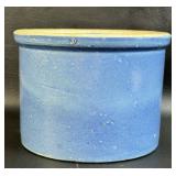 Antique Salt GlazedCrock 6ï¿½ï¿½ Across 4.5ï¿½ï¿½ Tall
