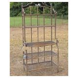 Large Metal Patio Bakers Rack
