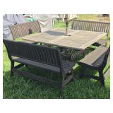 Windham USA Made Wooden Outdoor Patio Set