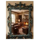 Vintage Hollywood Regency Turner Wall Mirror