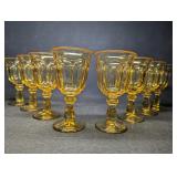 Wine Glasses Old Williamsburg Yellow by Imperial