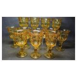 Water Goblets Old Williamsburg Yellow by Imperial