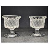 Lalique Smyrna Pedestaled  Cigarette / Toothpick