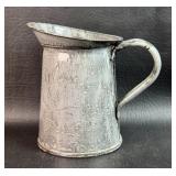 VTG Gray Granite Metal Pitcher