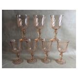Vintage ARCOROC LUMINARC Wine Glass Rosaline