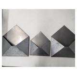 Galvanized Farmhouse Envelope Style Wall Pockets