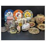 Vintage Decor, Cups, Planter, Trinket Dish ,