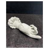 VINTAGE HOMCO PORCELAIN HAND RING HOLDER