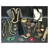 Vintage Costume Jewelry Some for wear, some p