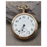 Antique Elgins 15 Jewels Pocket Watch Runs