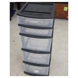 Plastic Storage Chest of Drawers
