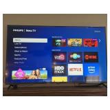 Like New Philips 55" Flat Screen TV in Box Roku