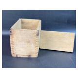 Wood Butter Mold w/ Dovetail CornersShows Wear