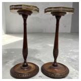Pair of MCM Made in England Smokers Stand No