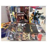 Lot of 007 Collectible Cards/ Comic Books/