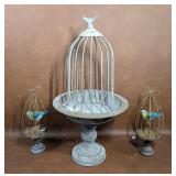 Decorative Birdcage Plant Stand ++