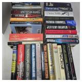 HARD BACK BOOKS: PATTERSON, CORNWELL, SILVA, PLUS