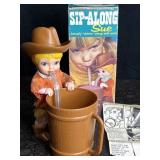 VINTAGE SIP-ALONG SUE DRINKING TOY IN BOX BY