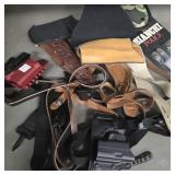 Misc. Lot of Holsters / Leather