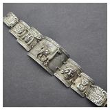 PERUVIAN STERLING SILVER STORY TELLING PANEL