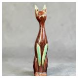 MCM  Rossini Japan Long Neck Cat Dark Brown