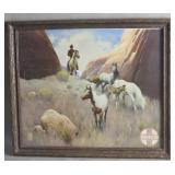 Navajo Ponies Gerard Curtis Delano Santa Fe