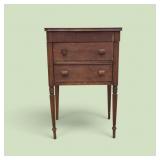 Vintage Petite Sewing Cabinet