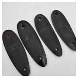 Four Franchi Rifle Butt Plates