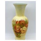 FLORAL CERAMIC VASE