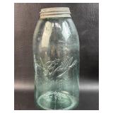 Atlas Ball Mason Blue Jar