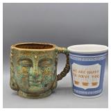 ASIAN THEME COFFE CUPS