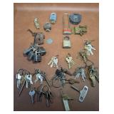 Older Locks, Some With Keys+