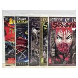 5 Comics Curse of Spawn & Spawn & Batman