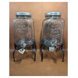 Pair of NOS 2 Gallon Drink Dispensers