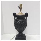 GRAND TOUR REVIVAL STYLE URN PLASTER TABLE LAMP
