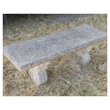 Concrete Garden Bench
