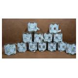 Decorative Candle Holders with Metal Sleeve