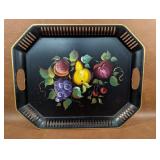 Vintage Hand Painted Toleware Tray